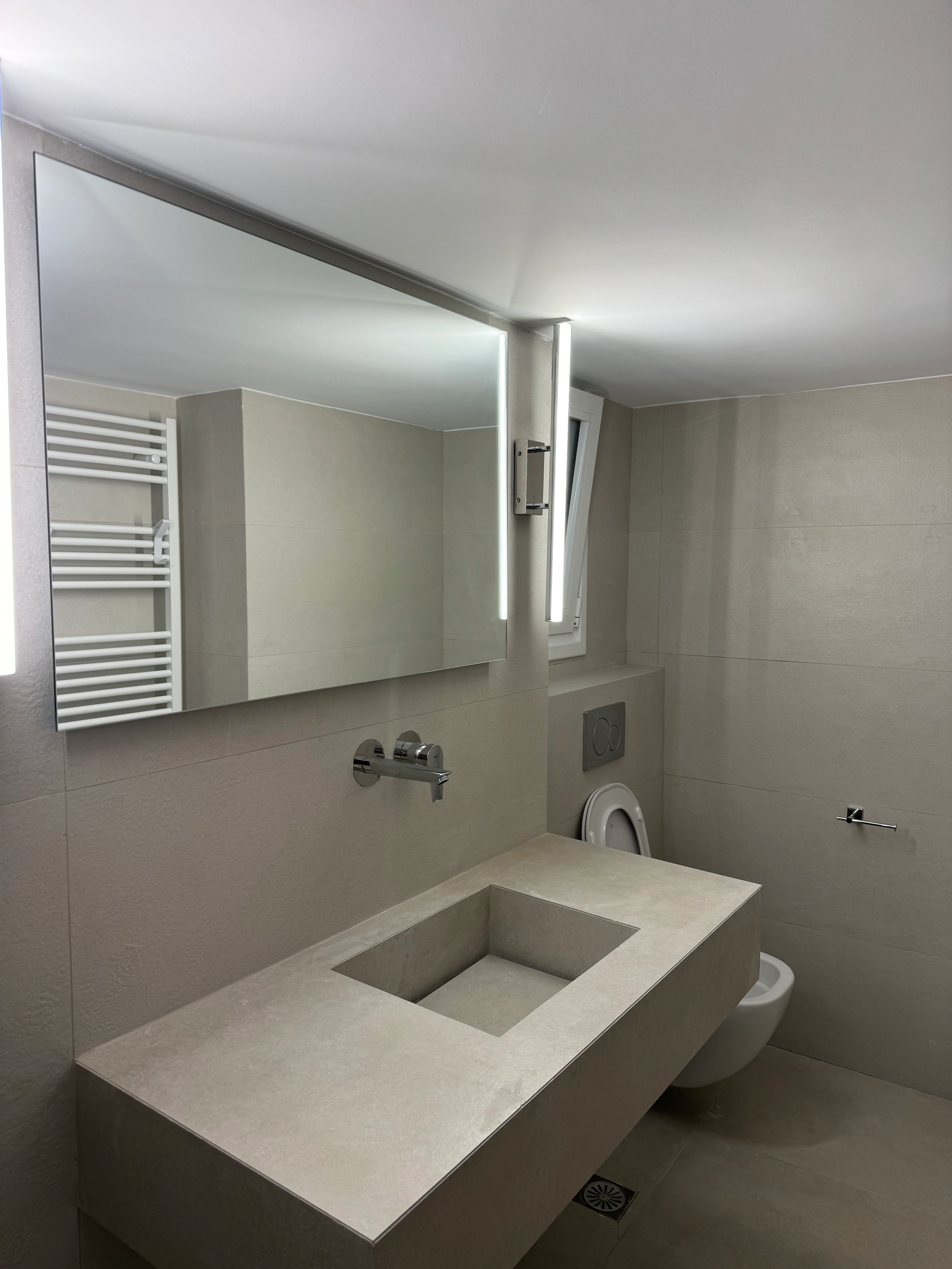 Completed bathroom project